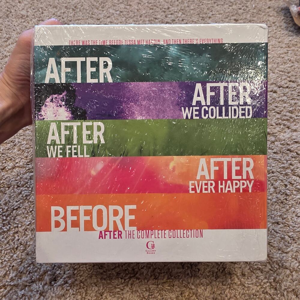 NIB sealed, The After Collection box set by Anna Todd; soft cover
